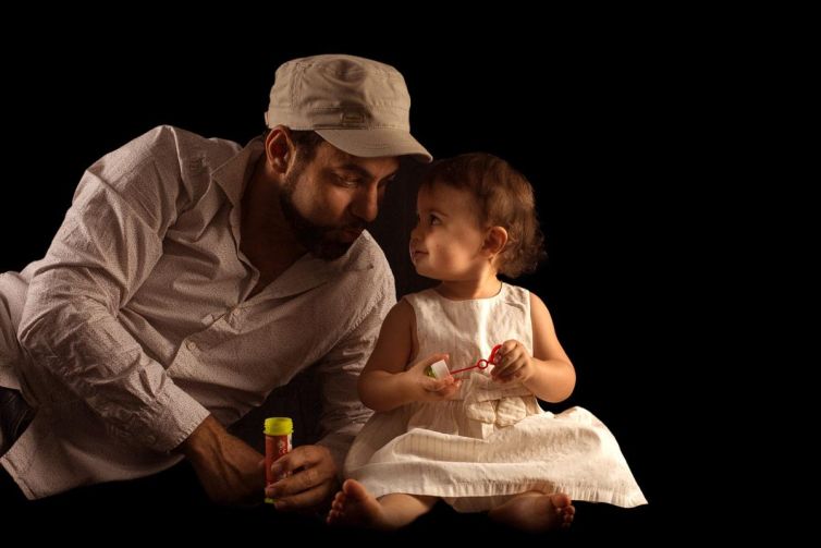 Portrait Père et fille